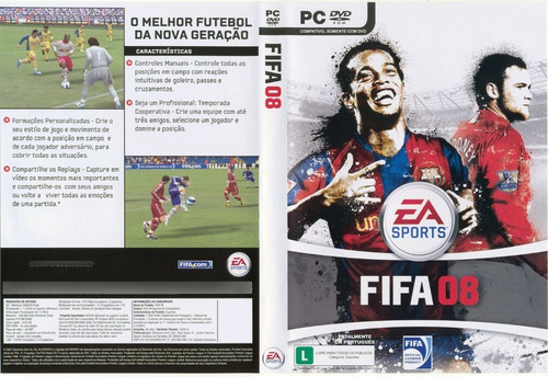 Game Pc Fifa 08 - Dvd-rom